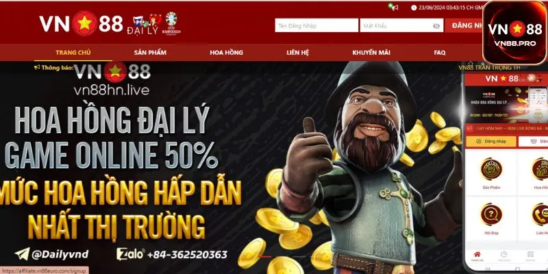 Điều kiện để trở thành đại lý vn88